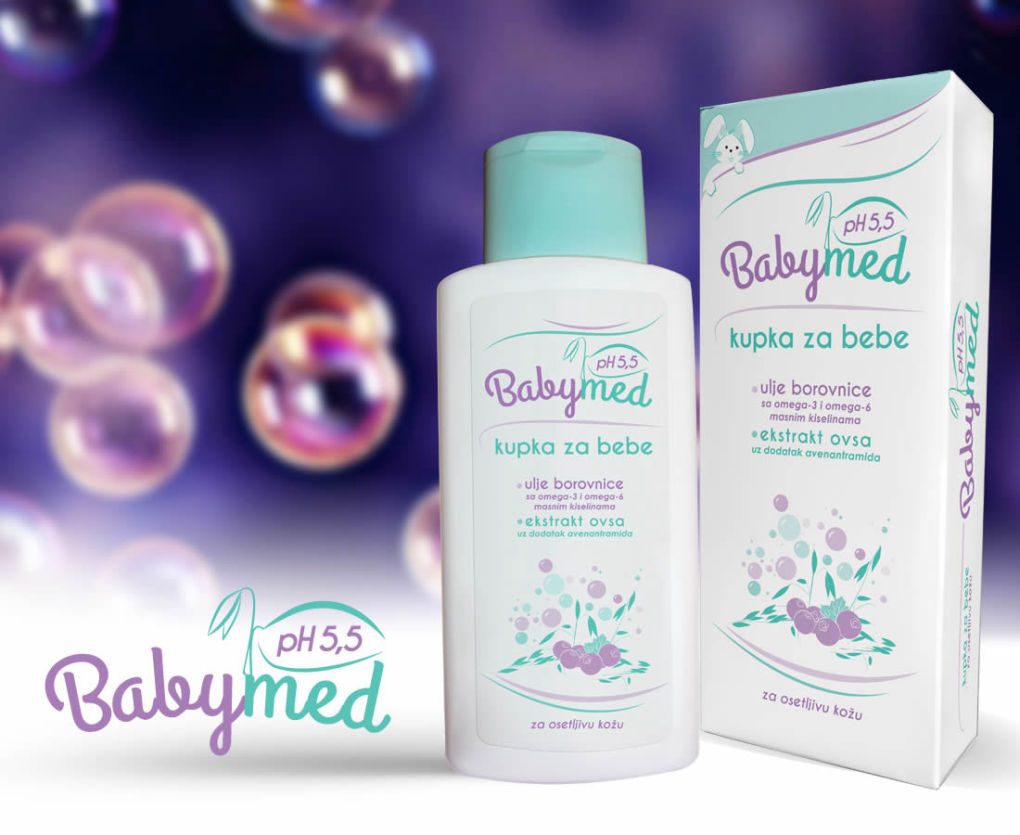 BabyMed, средство для купания pH 5,5